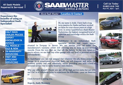 SaabMaster site